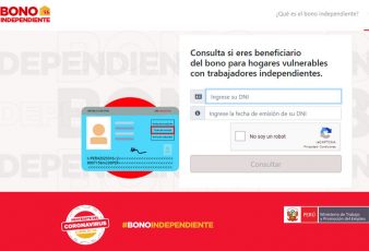 Consultar con DNI bono independiente en www.bonoindependiente.pe