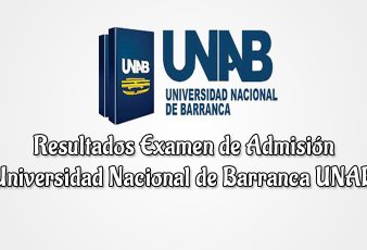 Resultados Universidad Nacional de Barranca UNAB